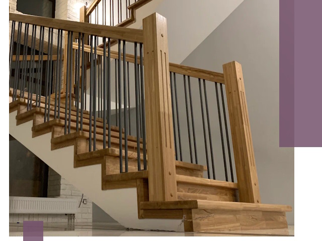 Реставрация деревянных и металлических лестниц в Александрове