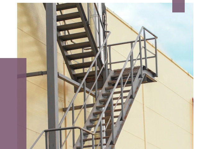 Пожарные лестницы в Александрове от 12853 руб. — монтаж и продажа | ПРОЛЁТ-Лкн