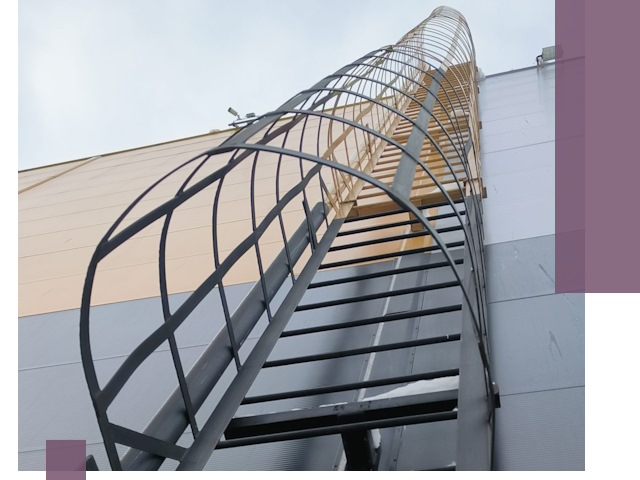 Изготовление и монтаж пожарных лестниц в Александрове профессионально