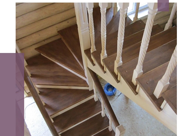 Реставрация деревянных лестниц в Александрове от 4499 руб.