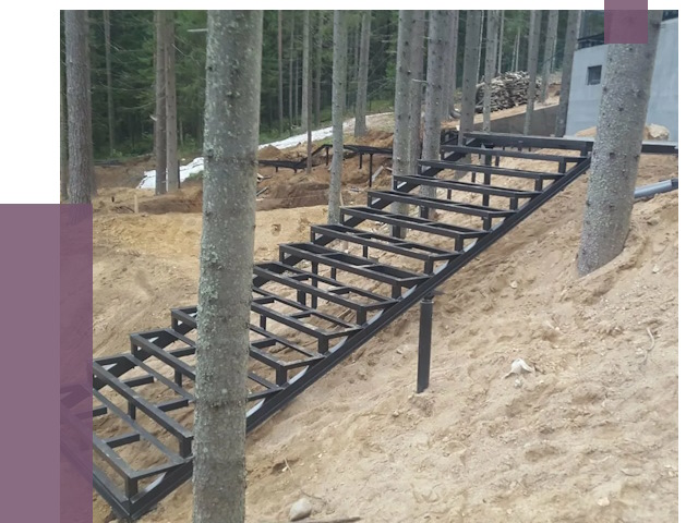 Монтаж металлических лестниц в Александрове от 14192 руб. 