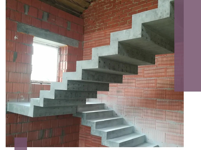 Бетонные лестницы под ключ в Александрове: монтаж, демонтаж, ремонт