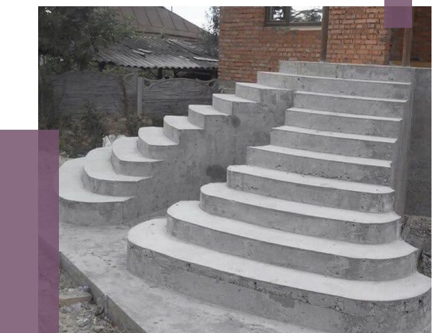 Монтаж бетонных лестниц в Александрове от 4499 руб. 