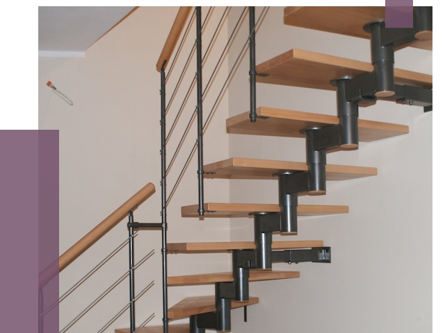 Изготовление модульных лестниц в Александрове от 12050 руб. 