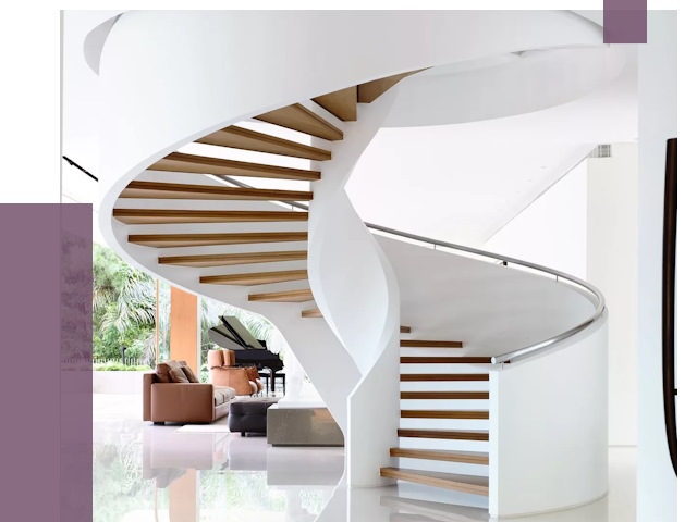 Винтовые лестницы в Александрове под ключ от 50877 руб. | ПРОЛЁТ-Лкн