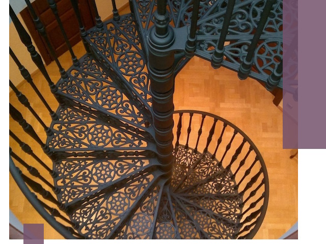 Винтовые лестницы под ключ в Александрове: производство и монтаж