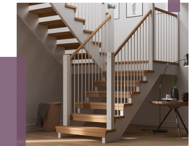 Маршевые лестницы в Александрове от 39898 руб. — монтаж | ПРОЛЁТ-Лкн