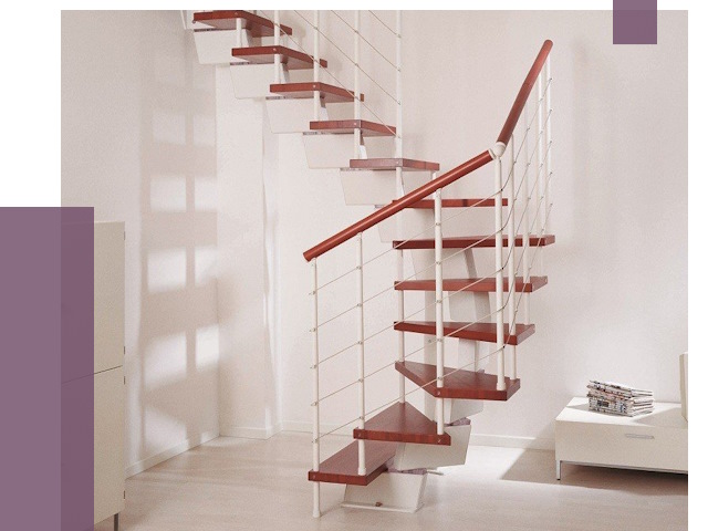 Изготовление лестниц на больцах в Александрове от 10175 руб. | ПРОЛЁТ-Лкн
