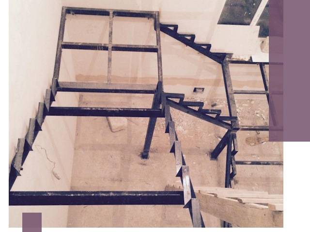 Монтаж лестниц на металлокаркасе в Александрове быстро и качественно