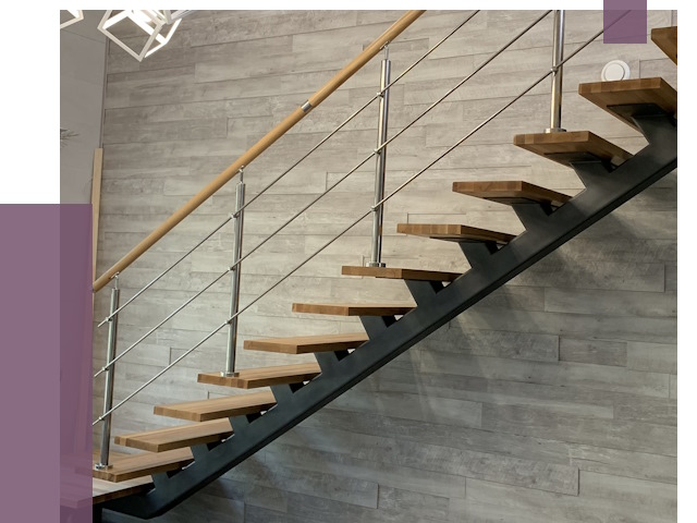 Изготовление лестниц на монокосоуре в Александрове от 79797 руб. 