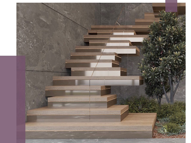 Современные лестницы в Александрове от 14460 руб. | ПРОЛЁТ-Лкн