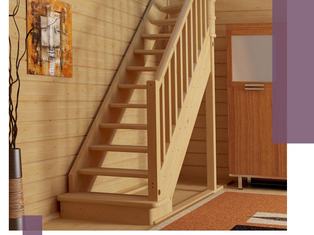 Лестницы эконом класса под ключ в Александрове — недорого и быстро