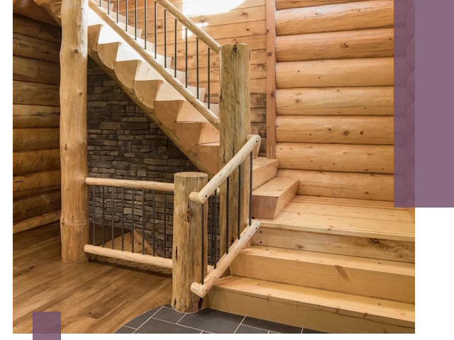 Лестницы в баню под заказ и профессиональный монтаж в Александрове