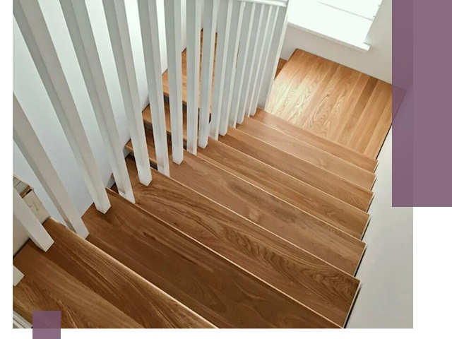 Лестницы из бука в Александрове: изготовление, монтаж и демонтаж