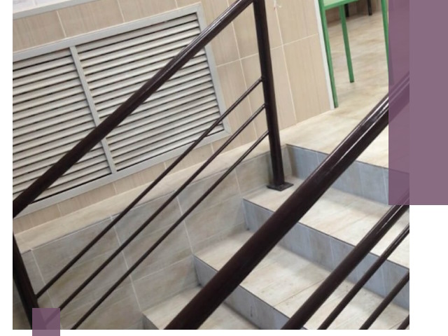 Изготовление перил из металла под ключ в Александрове