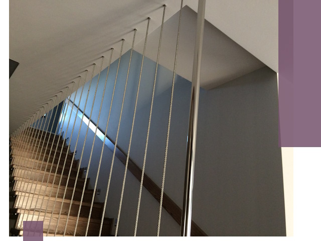 Тросовые перила под ключ в Александрове — производство и монтаж