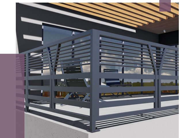 Изготовление балконных ограждений в Александрове от 11247 руб. | ПРОЛЁТ-Лкн