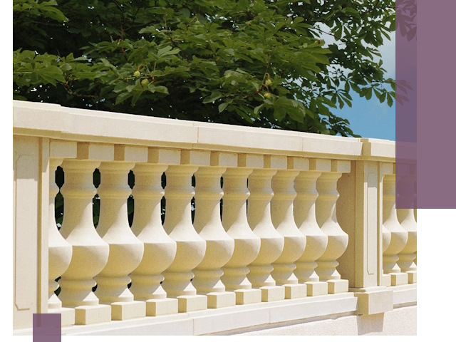 Установка балюстрады в Александрове: изготовление и монтаж под ключ