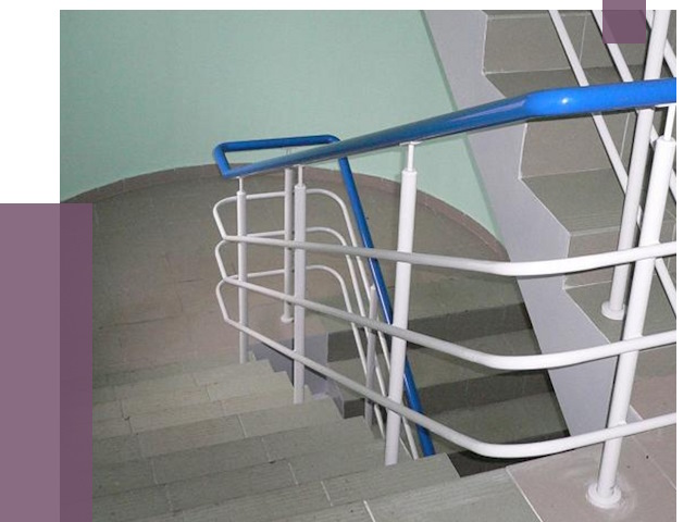 Перила в подъезде в Александрове — установка и замена от 7765 руб. | ПРОЛЁТ-Лкн