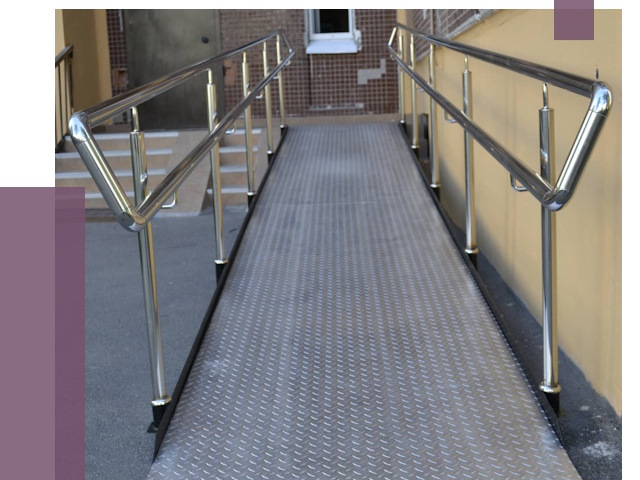 Пандусы в Александрове от 12853 руб. — установка для инвалидов | ПРОЛЁТ-Лкн