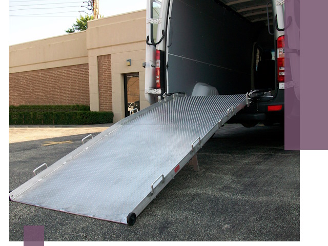 Мобильные пандусы в Александрове — производство, монтаж и аренда