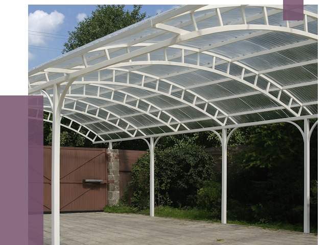 Изготовление навесов в Александрове от 15531 руб. за м² — ПРОЛЁТ-Лкн