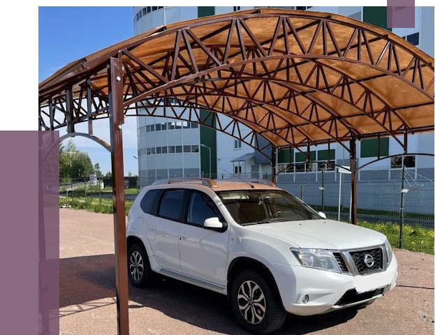 Недорогие навесы в Александрове от 44986 руб.  | ПРОЛЁТ-Лкн