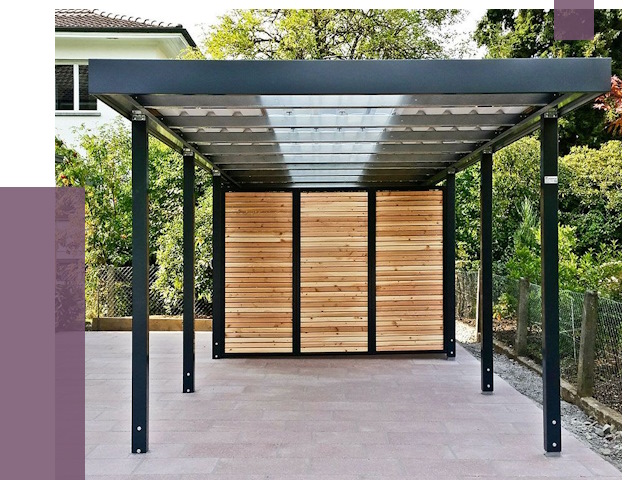 Отдельно стоящие навесы во дворе в Александрове от 84081 руб. | ПРОЛЁТ-Лкн