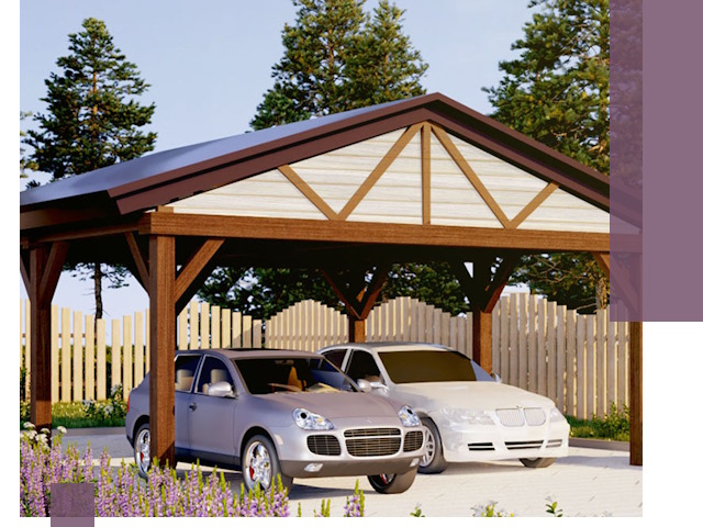 Навесы для автомобиля в Александрове — изготовление и монтаж