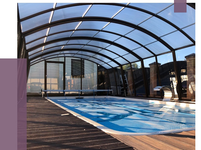 Навесы для бассейна в Александрове от 17566 руб. под ключ | ПРОЛЁТ-Лкн