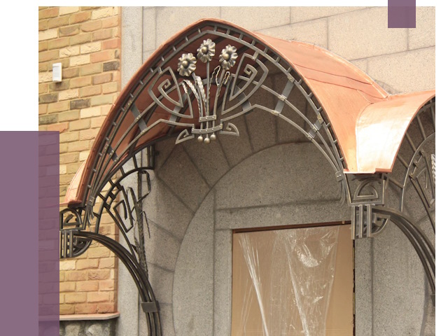 Арочные козырьки в Александрове от 15263 руб. 