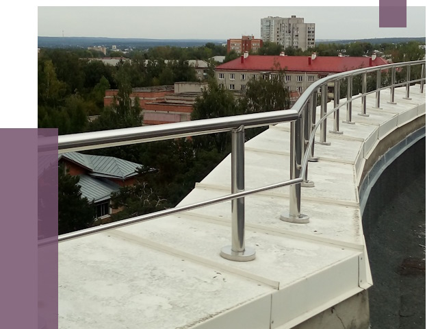 Парапеты и ограждения кровли в Александрове от 5195 руб. 