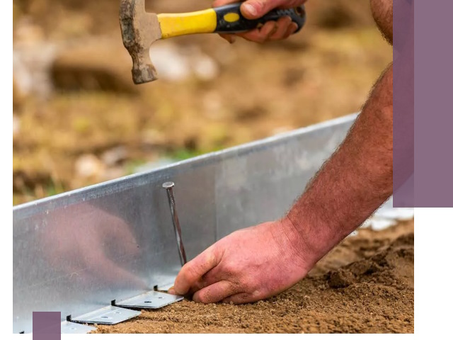 Монтаж металлических бордюров в Александрове быстро и качественно