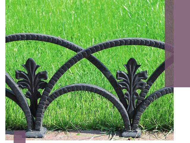 Декоративные металлические бордюры под ключ в Александрове