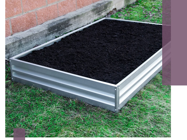 Металлические бордюры для грядок в Александрове: прочность и аккуратность