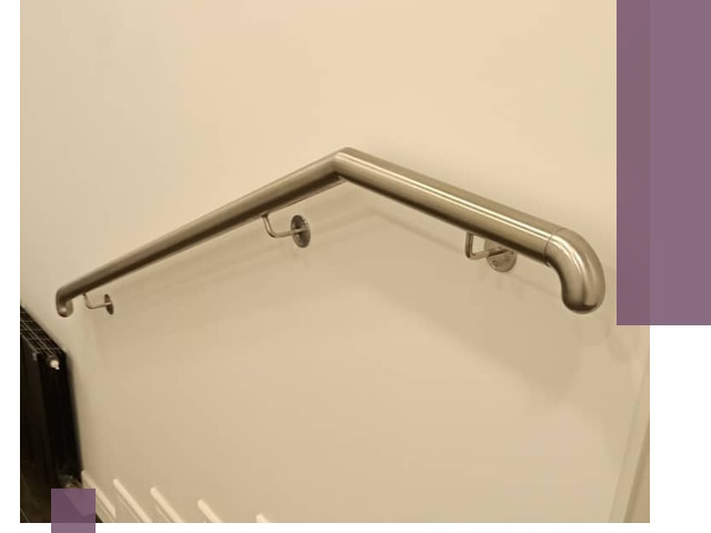 Изготовление пристенных поручней в Александрове под ключ за сроки