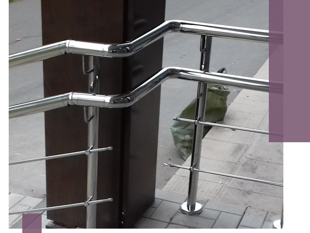 Монтаж поручней из нержавеющей стали в Александрове качественно и быстро